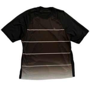 Head Short Sleeve Shirt Gray and black